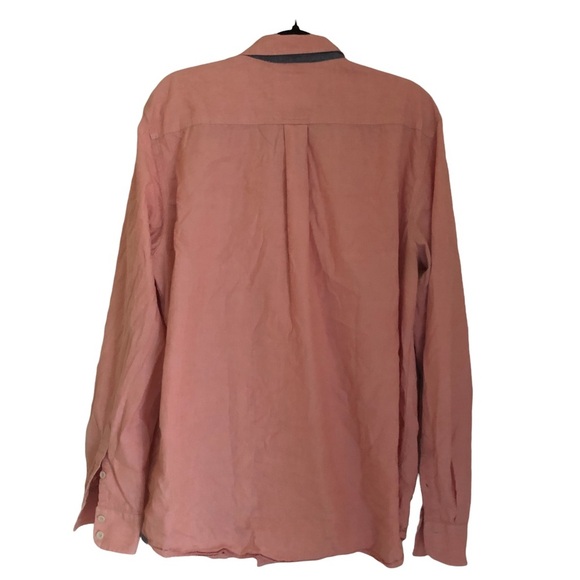 VANS Pink Button-down Long-Sleeve Shirt XL - Picture 3 of 11